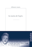 Matins de l'esprit (Les)